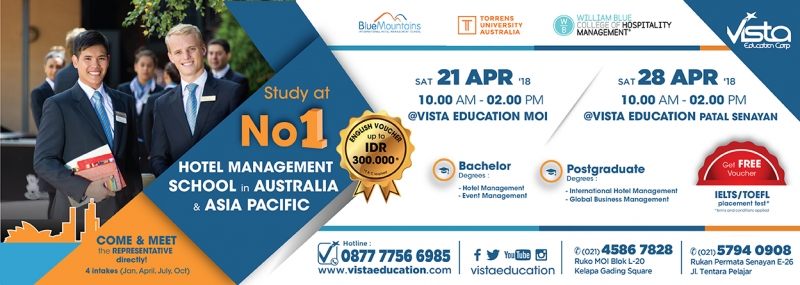 Study a No 1 Hotel Management School in Australia & Asia Pacific