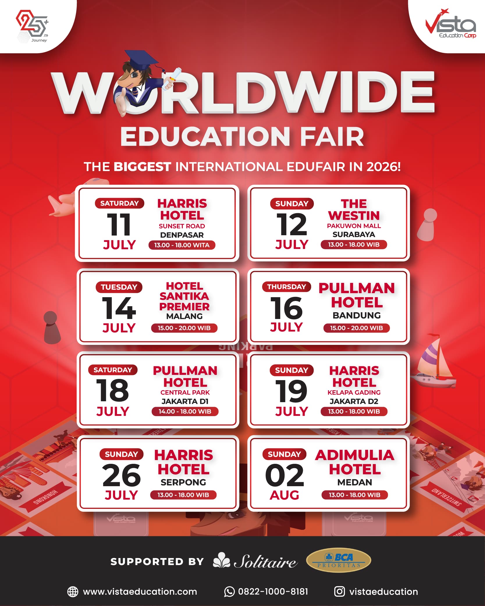 Poster World Wide Education Fair 2026