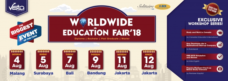 Pameran Pendidikan dan Workshop Series 2018