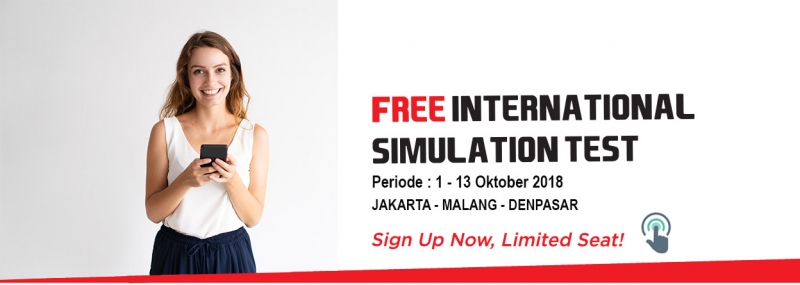 Promo Oktober ! Simulasi dan Trial Class Gratis !