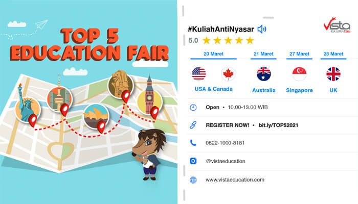 TOP 5 Education Fair 2021 - Pameran pendidikan Online Terlengkap 2021