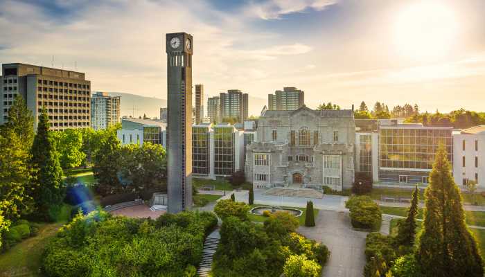 Sekolah di UBC, University of British Columbia di Kanada